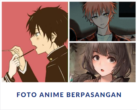 Foto Anime Berpasangan