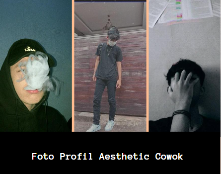 Foto Profil Aesthetic Cowok