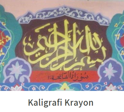 Kaligrafi Krayon