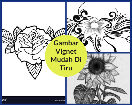 Gambar Vignet Mudah Di Tiru