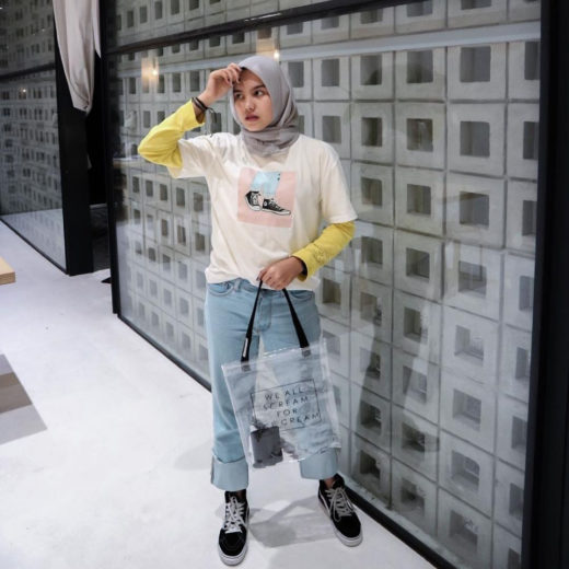 Ootd Kaos Polos Hijab Ootd Kaos Polos Hijab
