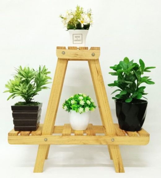 Rak Bunga Kayu Minimalis Rak Bunga Kayu Minimalis