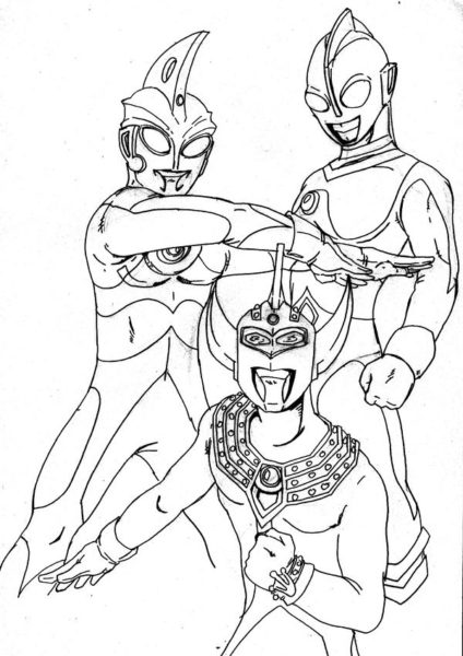 Gambar Ultraman Kartun Gambar Ultraman Kartun