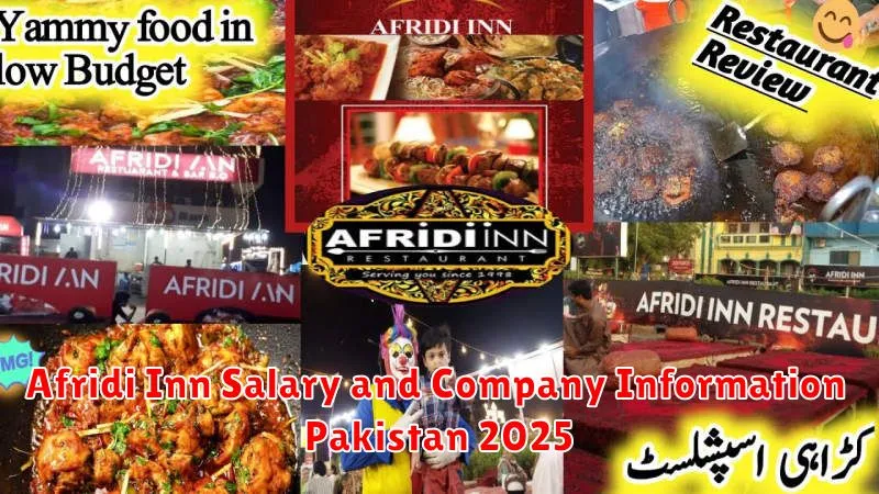 Afridi Inn Salary and Company Information Pakistan 2025