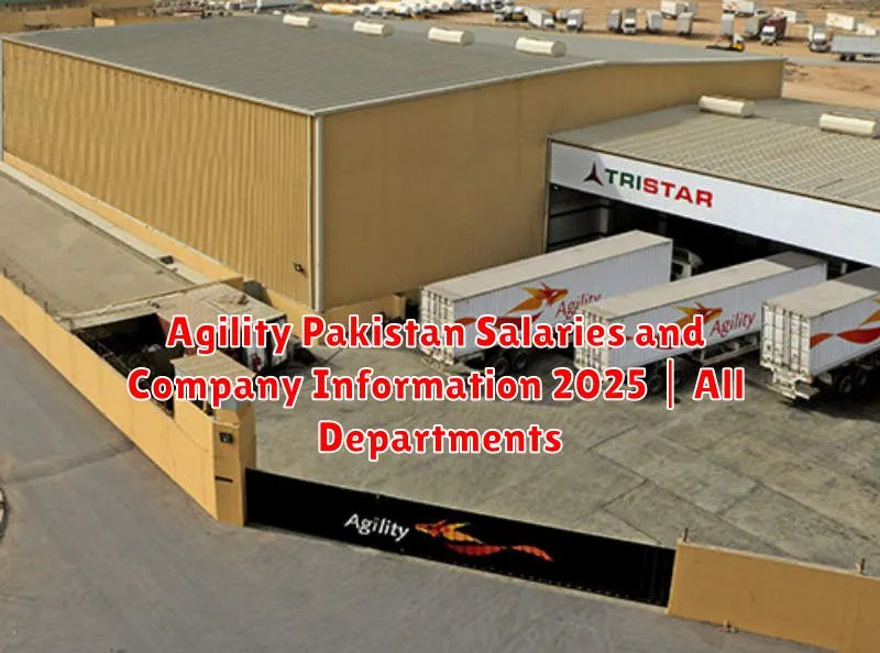 Agility Pakistan Salaries and Company Information 2025 | All Departments