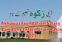 Akhuwat Foundation Salary and Company Information Pakistan 2025