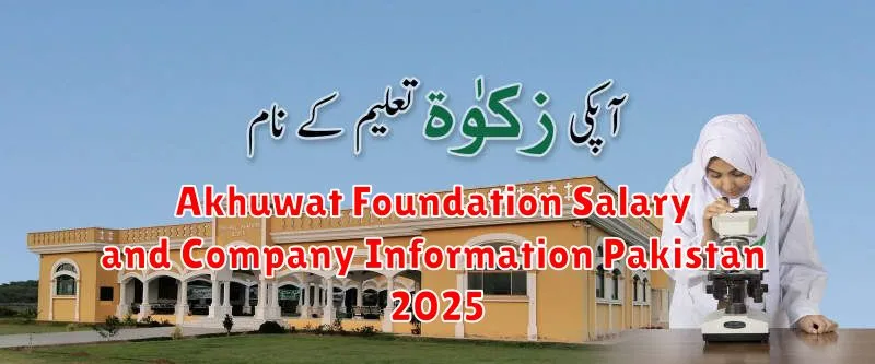 Akhuwat Foundation Salary and Company Information Pakistan 2025