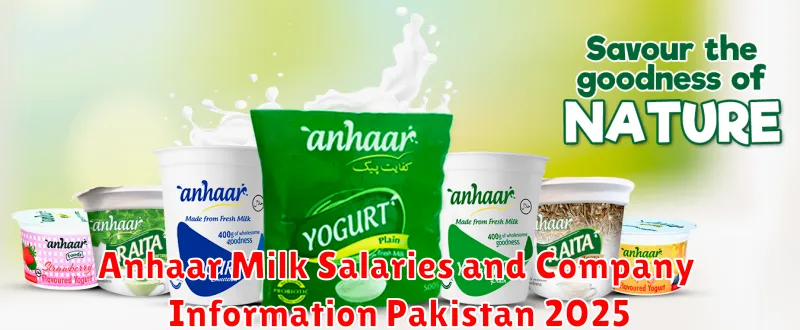 Anhaar Milk Salaries and Company Information Pakistan 2025