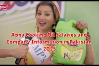 Apna Cooking Oil Salaries and Company Information in Pakistan 2025