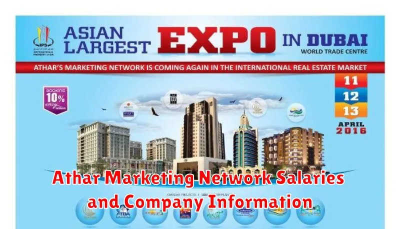 Athar Marketing Network Salaries and Company Information