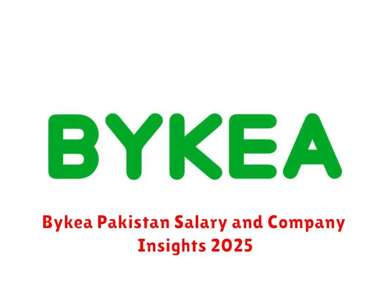 Bykea Pakistan Salary and Company Insights 2025