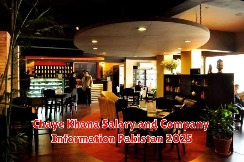 Chaye Khana Salary and Company Information Pakistan 2025