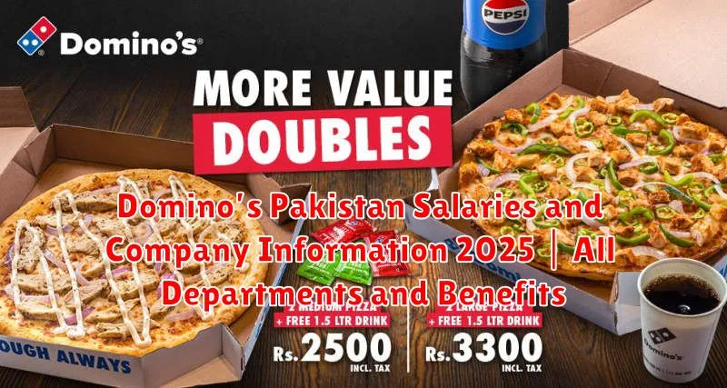 Domino’s Pakistan Salaries and Company Information 2025 | All Departments and Benefits