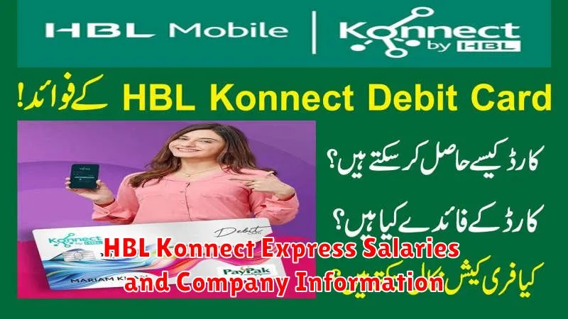 HBL Konnect Express Salaries and Company Information