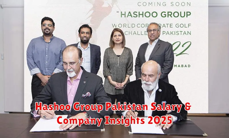 Hashoo Group Pakistan Salary & Company Insights 2025