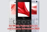 Itel Mobile Pakistan Salaries and Company Information 2025