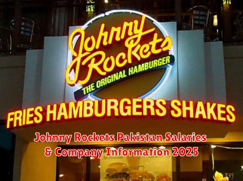 Johnny Rockets Pakistan Salaries & Company Information 2025