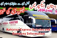 Kohistan Express Salaries and Company Information