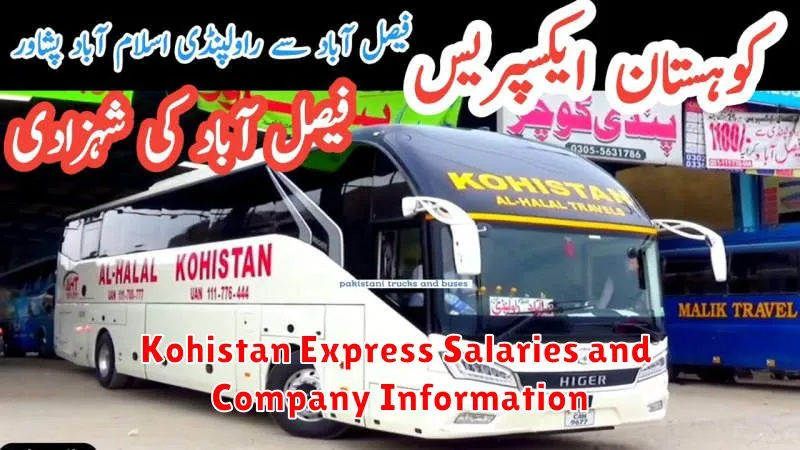 Kohistan Express Salaries and Company Information