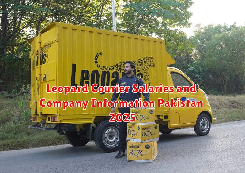 Leopard Courier Salaries and Company Information Pakistan 2025