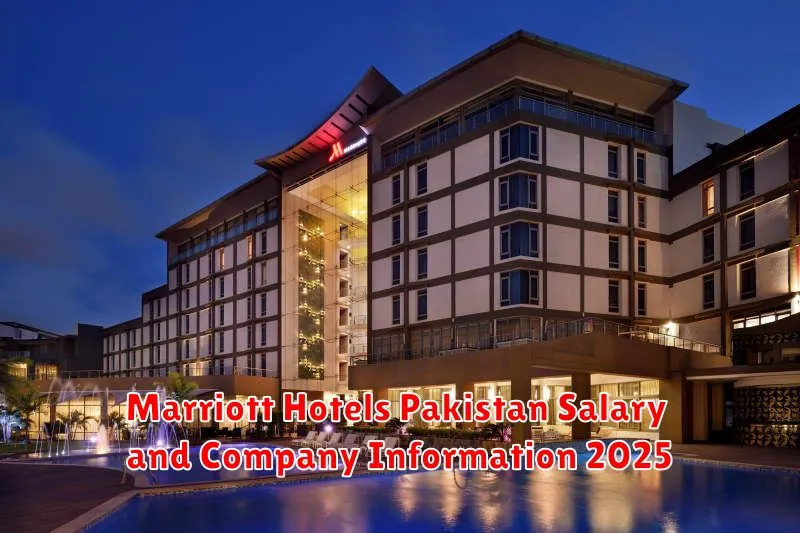 Marriott Hotels Pakistan Salary and Company Information 2025