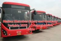 Multan Metrobus Salary and Company Insights 2025 | Comprehensive Guide