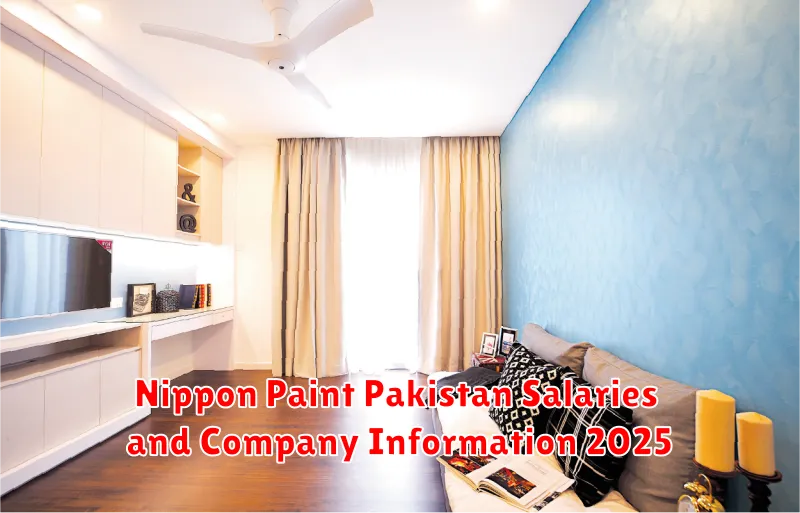 Nippon Paint Pakistan Salaries and Company Information 2025