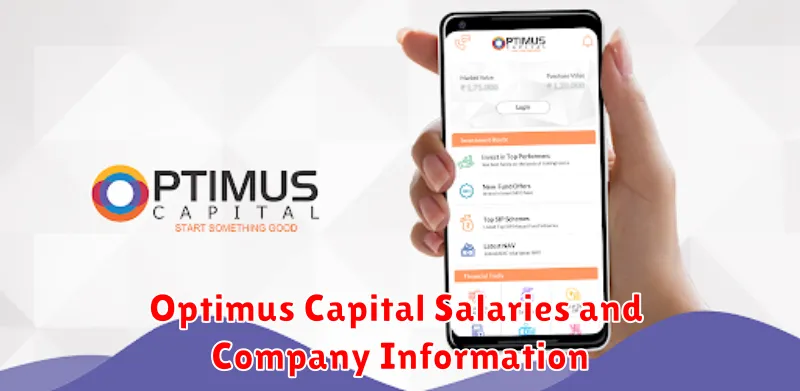 Optimus Capital Salaries and Company Information