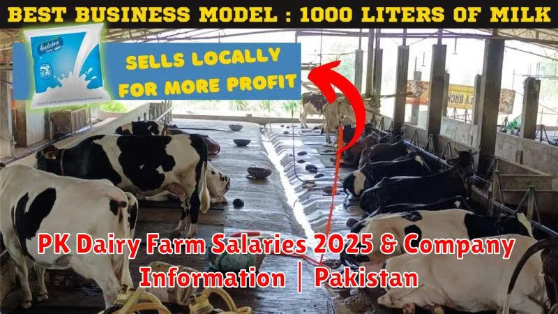 PK Dairy Farm Salaries 2025 & Company Information | Pakistan