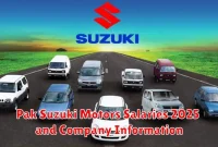 Pak Suzuki Motors Salaries 2025 and Company Information