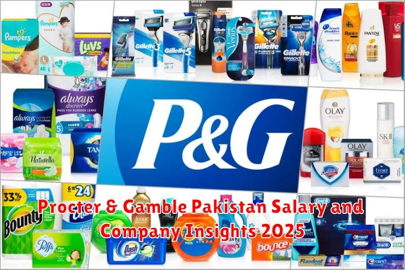 Procter & Gamble Pakistan Salary and Company Insights 2025