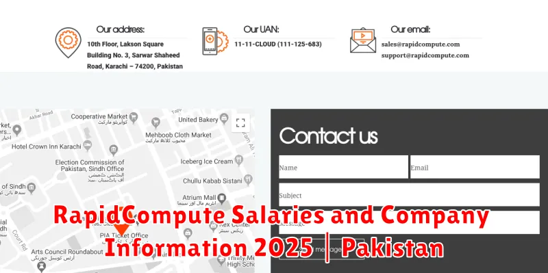 RapidCompute Salaries and Company Information 2025 | Pakistan