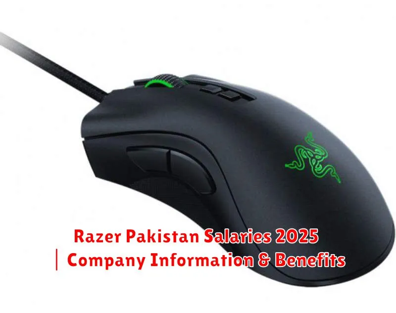Razer Pakistan Salaries 2025 | Company Information & Benefits