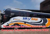 Skyways Bus Service Salaries and Company Information Pakistan 2025