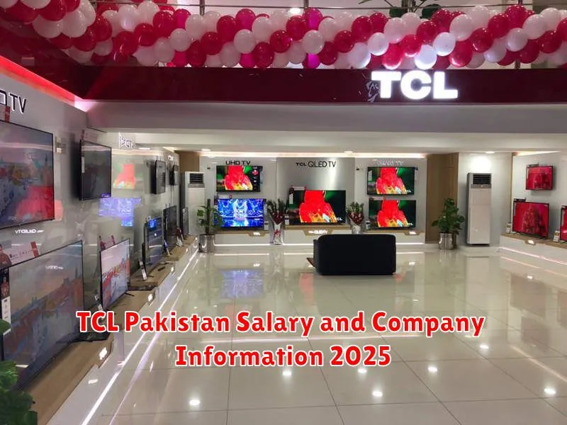 TCL Pakistan Salary and Company Information 2025