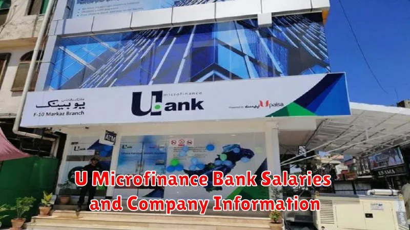 U Microfinance Bank Salaries and Company Information