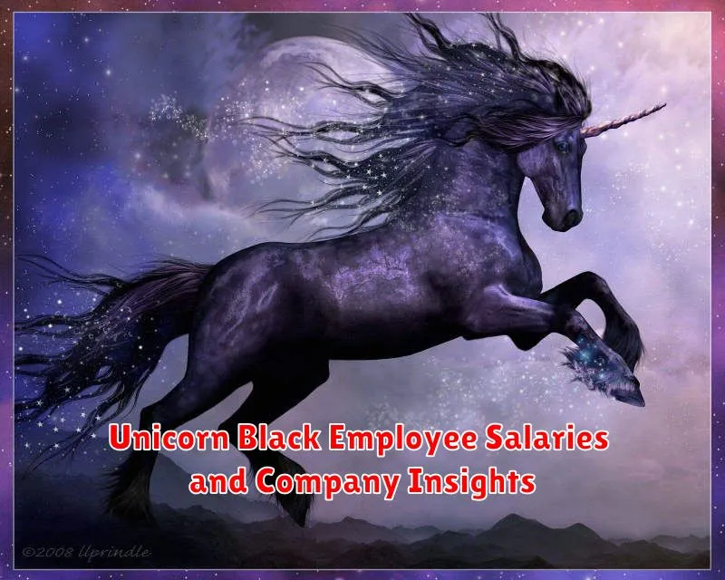 Unicorn Black Employee Salaries and Company Insights