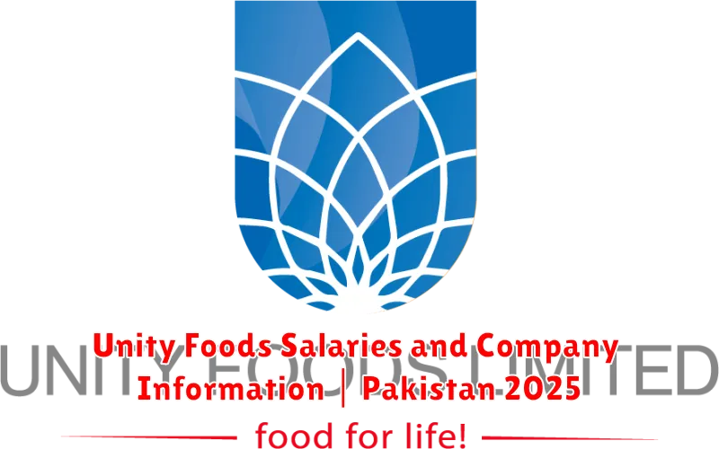 Unity Foods Salaries and Company Information | Pakistan 2025