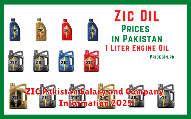 ZIC Pakistan Salary and Company Information 2025